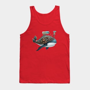 Whale Steampunk Tank Top